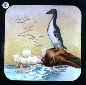 THE WATER-BABIES - magic lantern slide